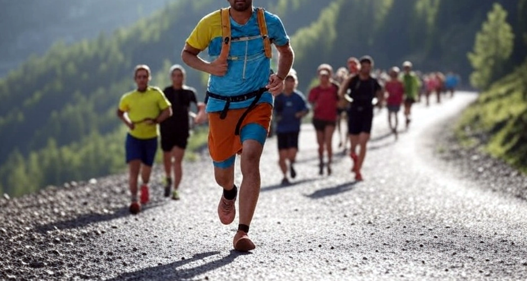 sesion entreno trail running en cuesta