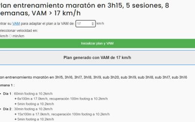 El Maratón de Valencia