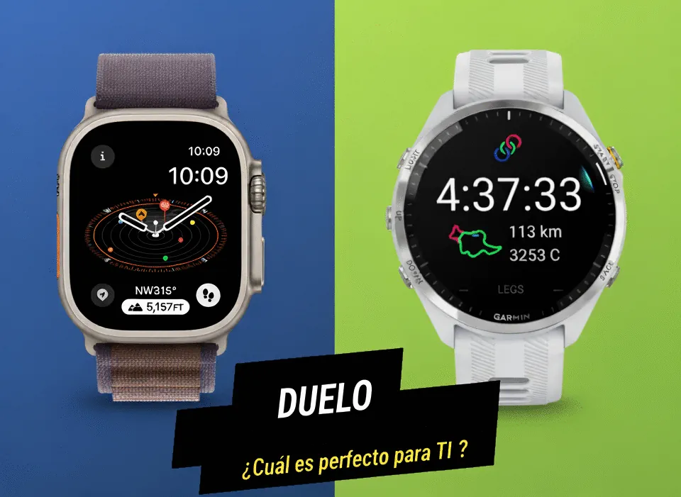 Apple Watch Ultra 2 vs Garmin Forerunner 965