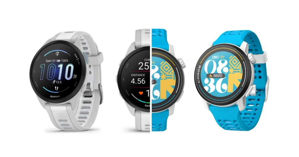 garmin forerunner 165 vs coros pace 3