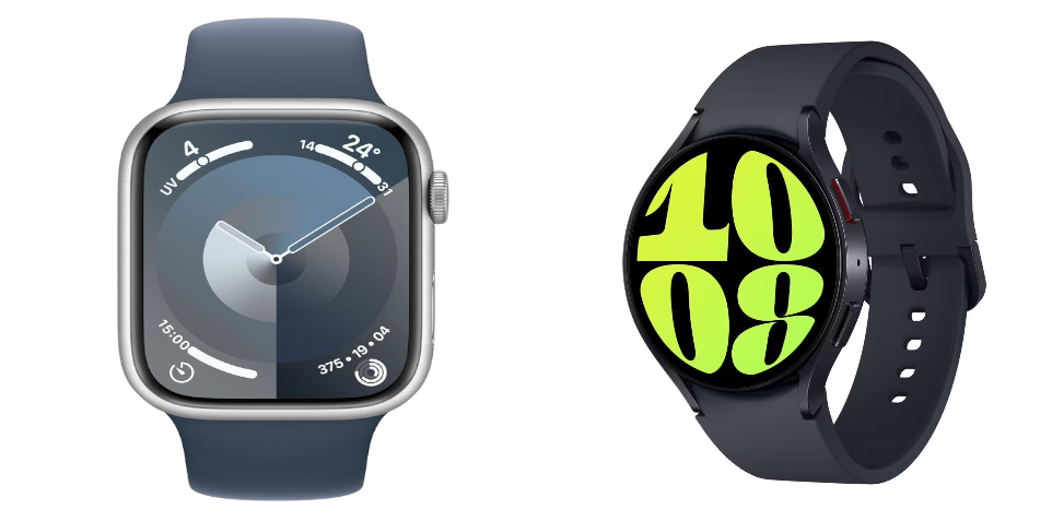 samsung galaxy watch 6 vs apple watch series 9