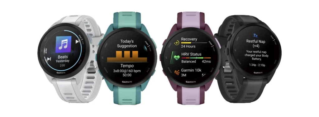 Forerunner 165 gama relojes