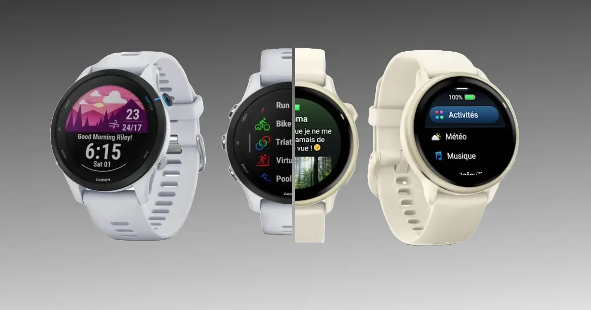 comparativa forerunner 255 vs vivoactive 6