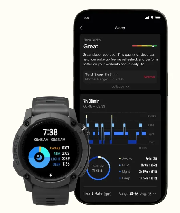Coros nomad software