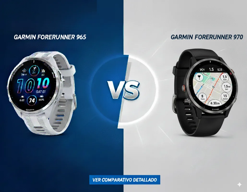 Garmin Forerunner 965 vs Forerunner 970: Comparativa Completa de los Relojes GPS Premium
