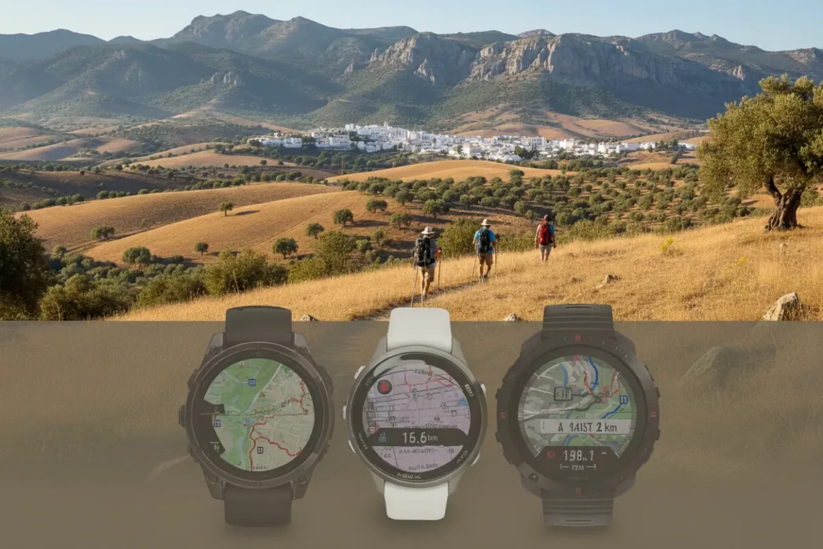 mejores relojes GPS con mapa para senderismo
