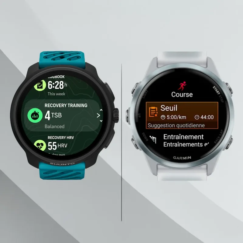 Suunto race 2 vs Garmin Forerunner 570 comparativa diferencias