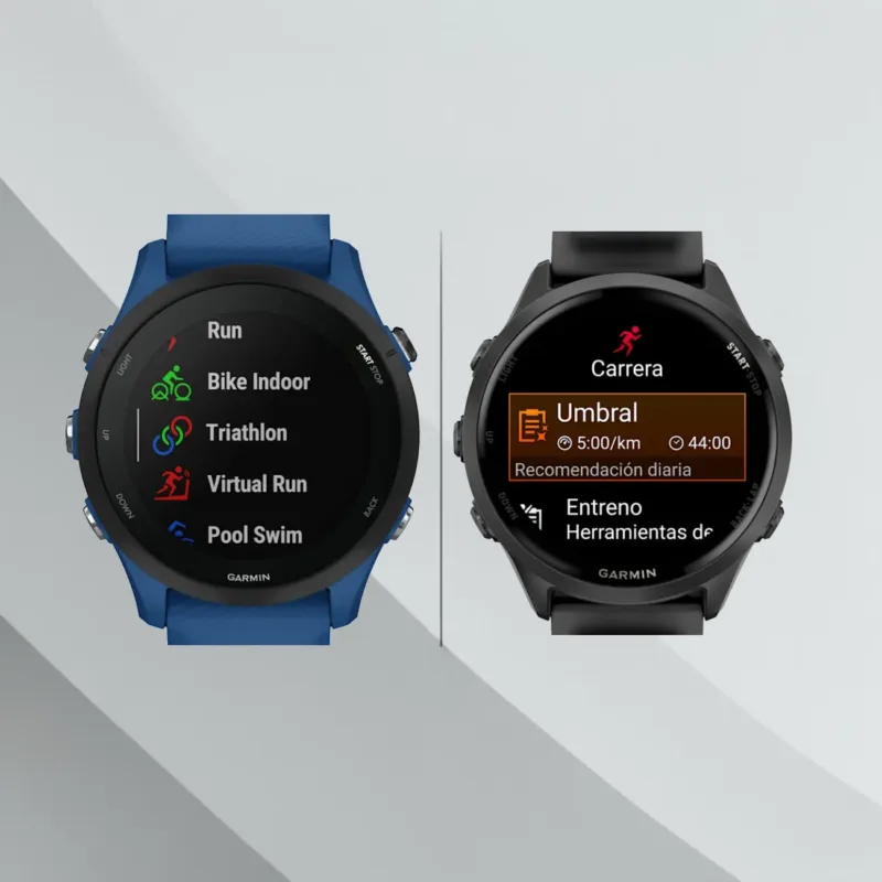 garmin forerunner 255 vs forerunner 570 comparativa diferencias