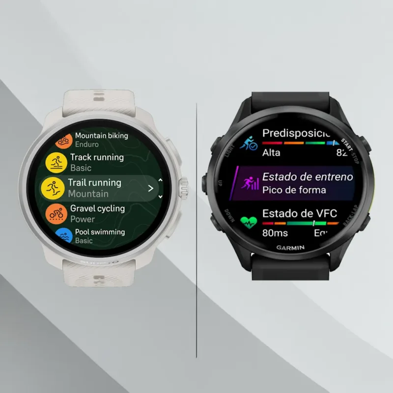 suunto race 2 vs garmin forerunner 970 comparativa diferencias