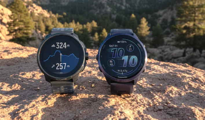garmin forerunner 570 vs suunto race caracteristicas