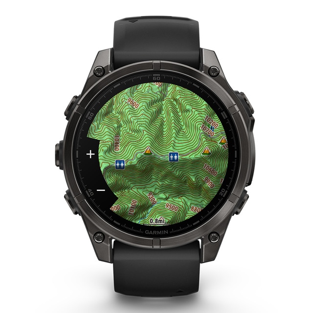 Garmin - Reloj Smartwatch fenix 8 47mm Zafiro Amoled, DLC Garmin.