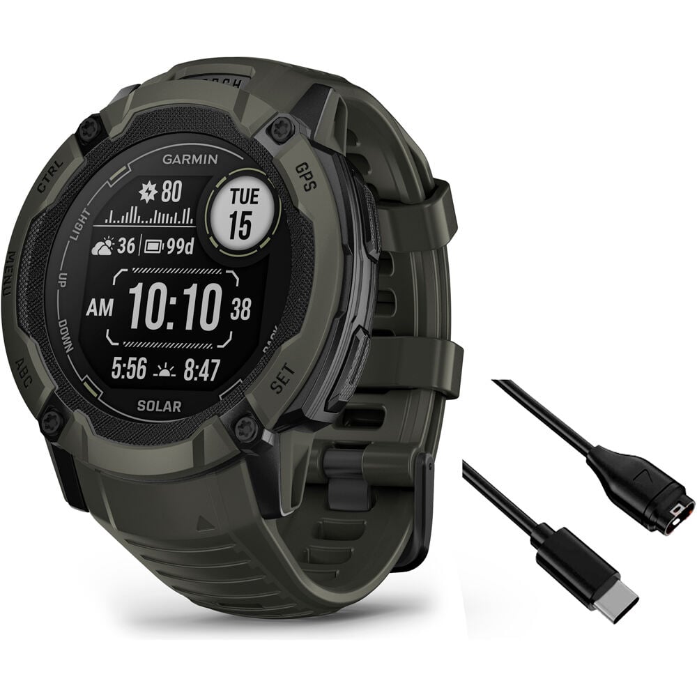 Garmin instinct 2x solar pulsómetros con gps
