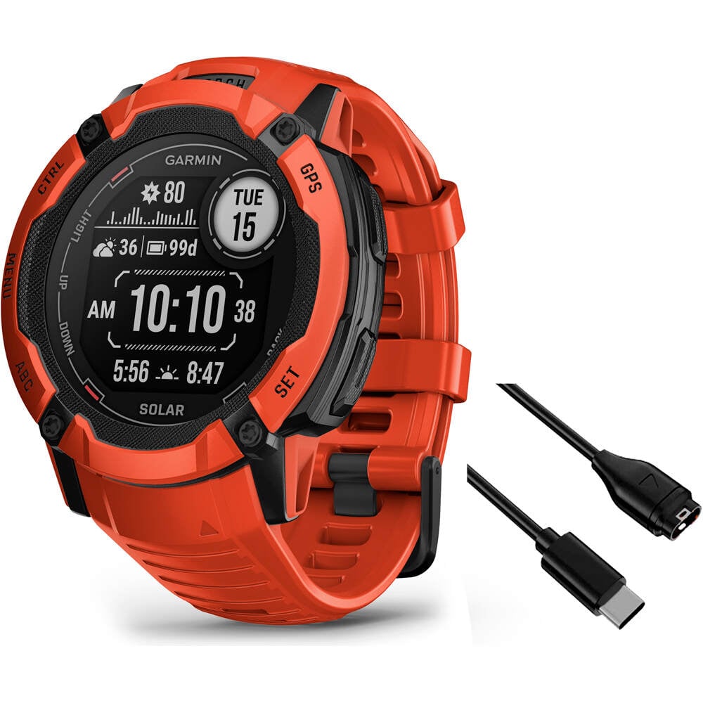 Garmin instinct 2x solar pulsómetros con gps