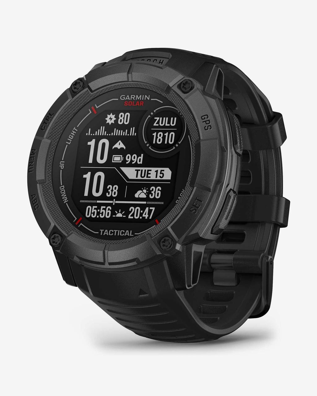 Garmin Instinct 2X Solar Tactical negro