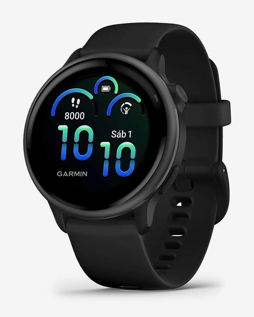Garmin Vívoactive 6 negro pizarra correa negro
