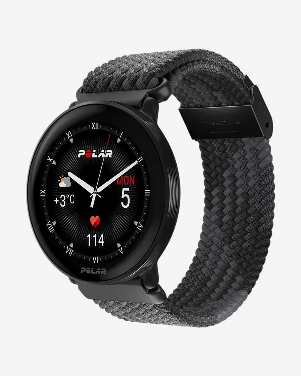 Pulsómetro Polar Ignite 3 Braided Yarn negro