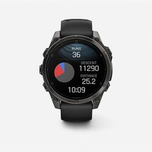 Reloj Inteligente Deportivo Fénix 8 Negro Amoled Sapphire Titanio Carbono DLC