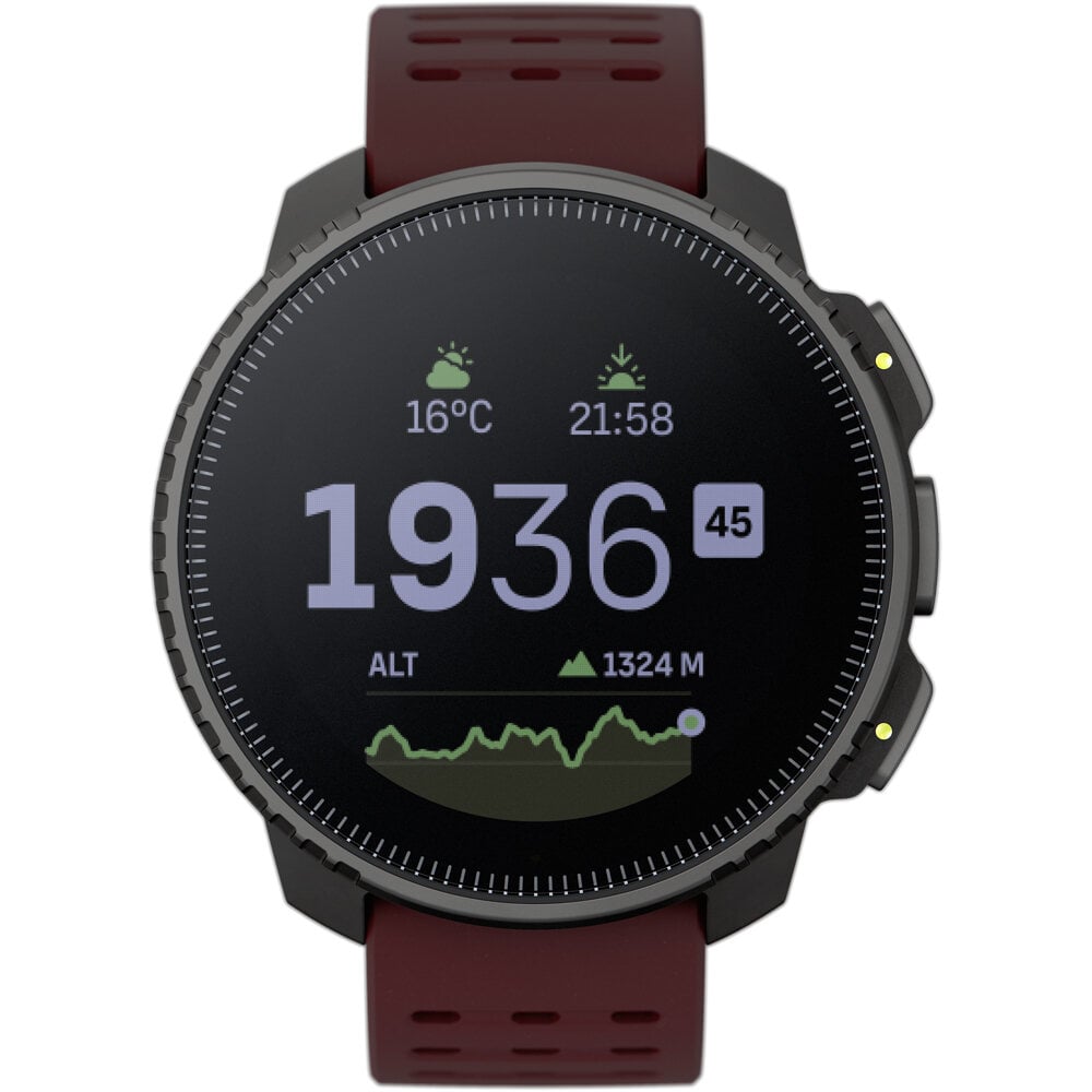 Suunto vertical black ruby pulsómetros con gps