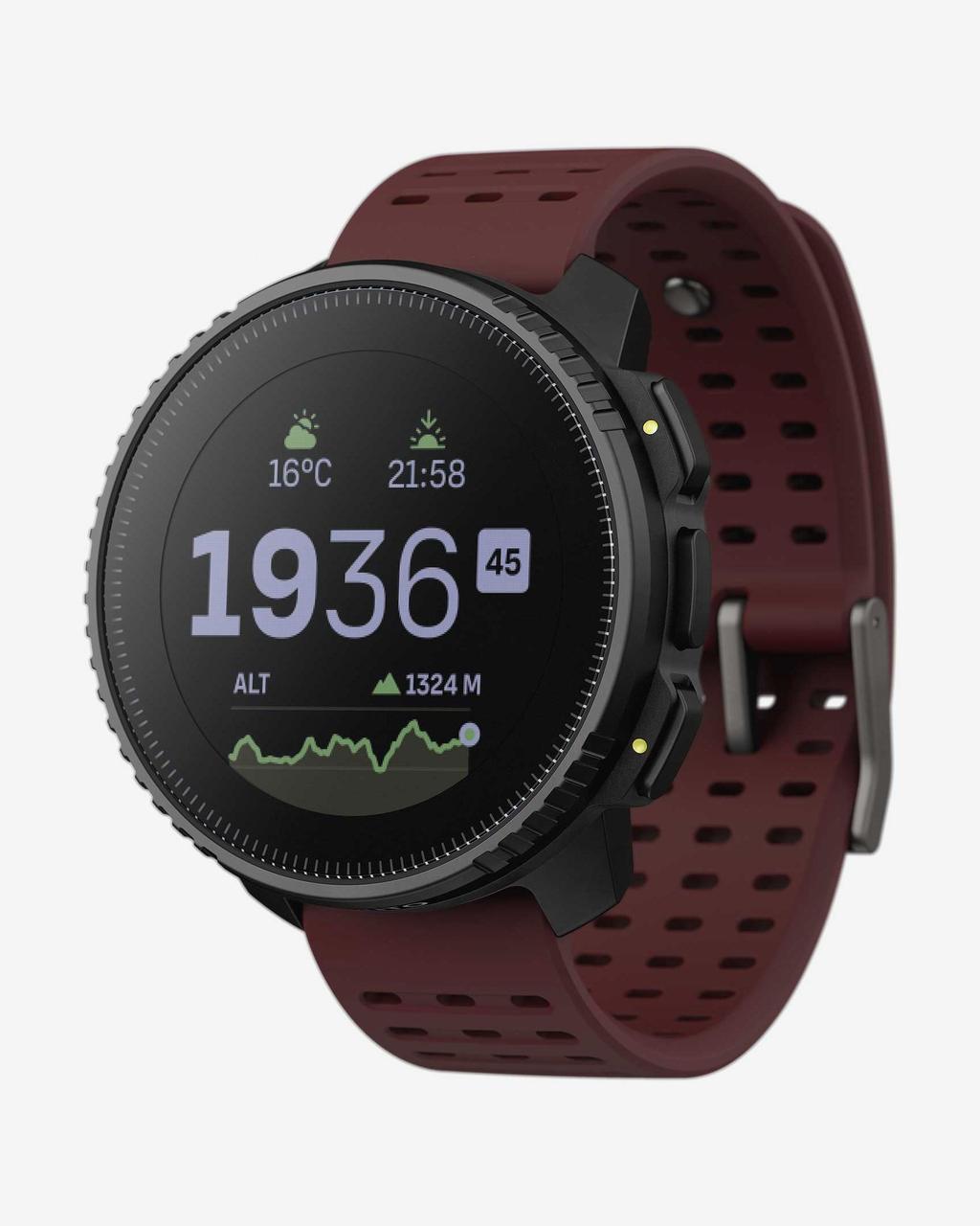 Suunto Vertical negro rojo rubí