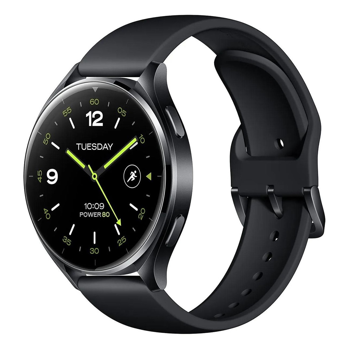 XIAOMI - Xiaomi Watch 2 Caja negra y correa negra Smartwatch.