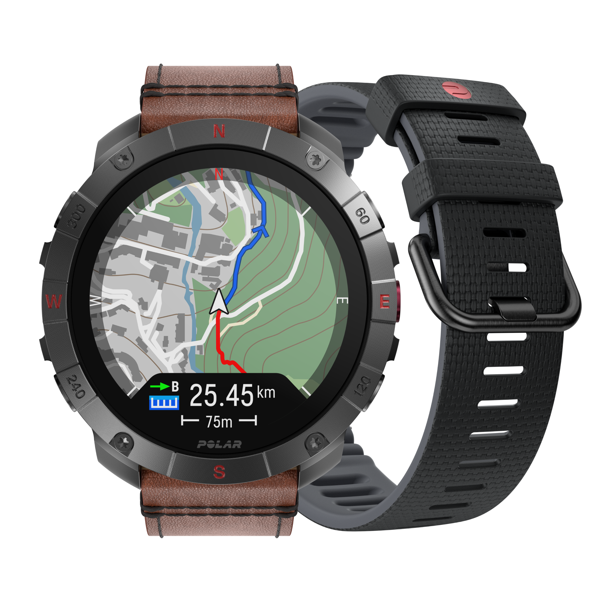 Polar - Reloj smartwatch Polar Grit X2 Pro Titan Talla S-L Polar.