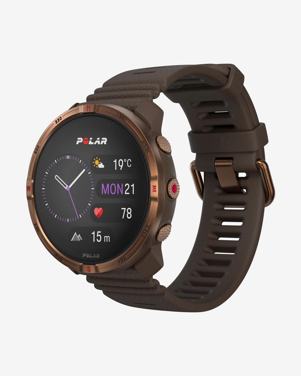 Polar Grit X2 marrón