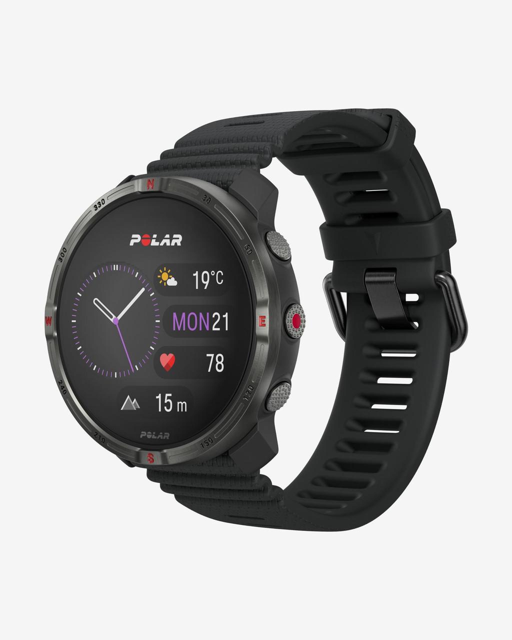 Polar Grit X2 negro