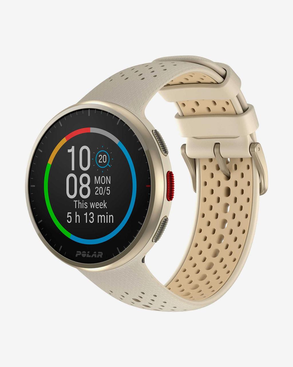 Pulsómetro GPS Polar Pacer Pro beige dorado