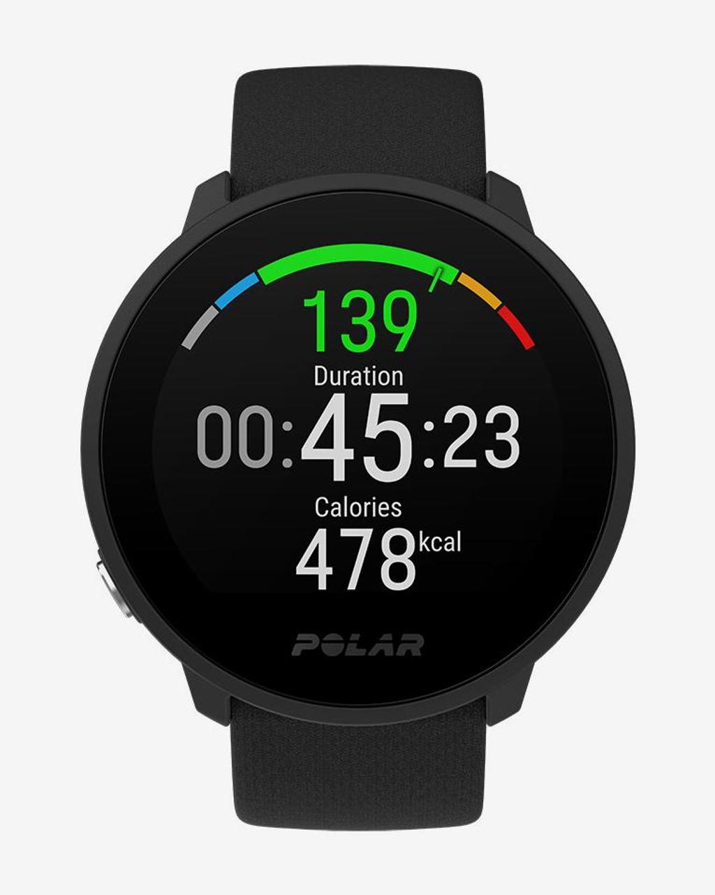 Pulsómetro GPS Polar Unite negro intenso
