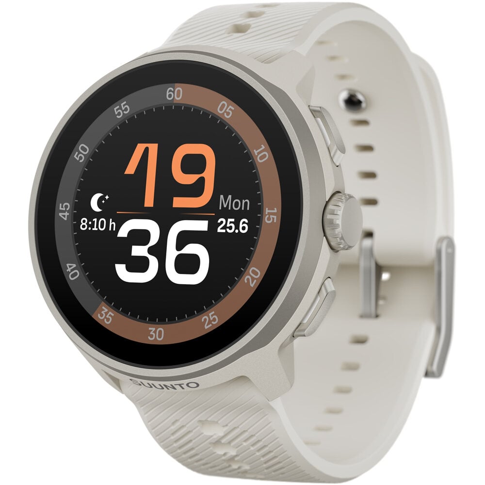 Suunto run frost gray with silicone stra pulsómetros con gps
