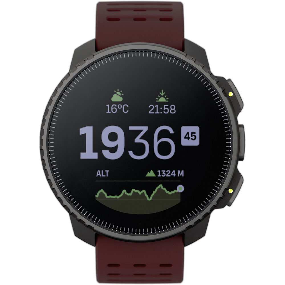 Suunto vertical black ruby pulsómetros con gps