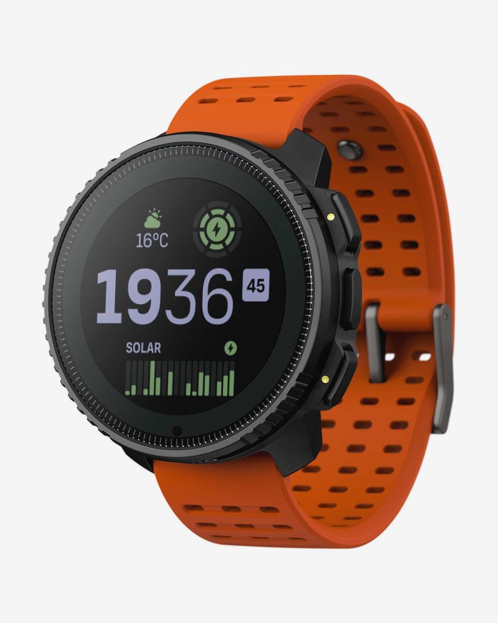 Suunto Vertical Solar acero naranja perlado negro