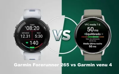 Garmin Forerunner 265 vs Garmin Venu 4: ¿Reloj de Corredor o Smartwatch Premium con Músculo Deportivo?