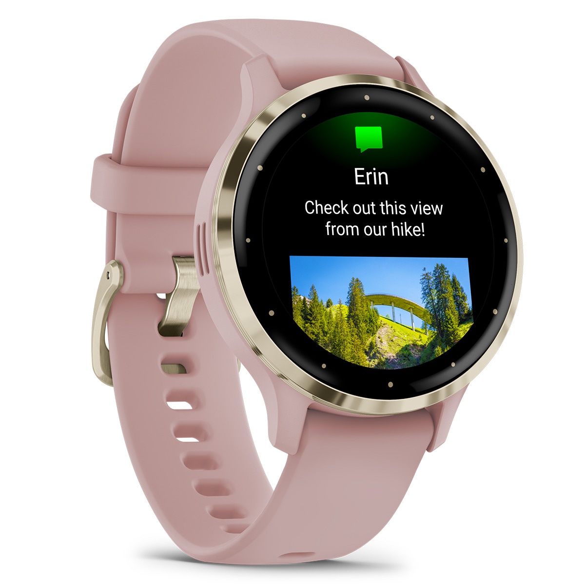Garmin - Garmin Venu 3S rosa (41mm) Smartwatch.