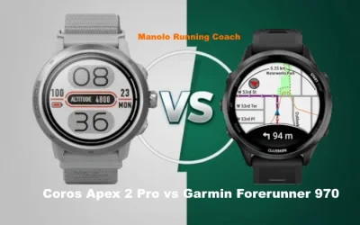 Comparativa  Coros Apex 2 Pro vs Garmin Forerunner 970