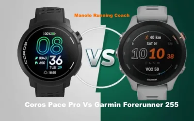 Comparativa Coros Pace Pro vs Garmin Forerunner 255