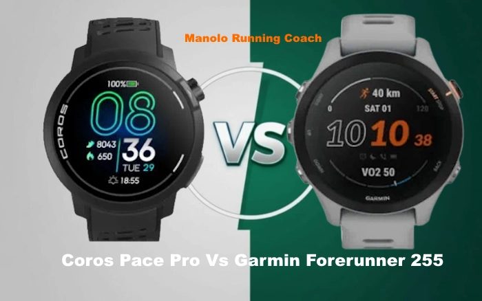 Comparativa Coros Pace Pro vs Garmin Forerunner 255