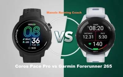 Comparativa Coros Pace Pro vs Garmin Forerunner 265