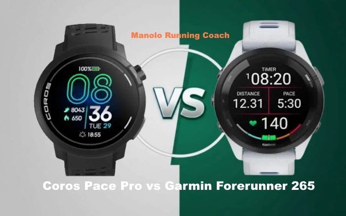 Coros pace Pro vs Garmin Forerunner 265