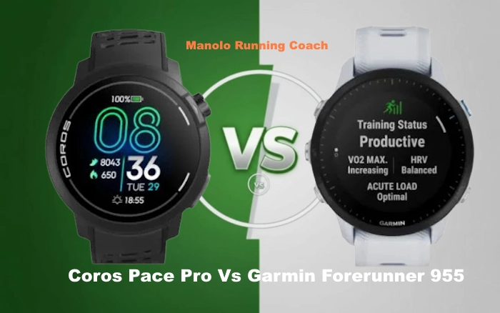 Coros Pace Pro vs Garmin Forerunner 955: comparativa completa