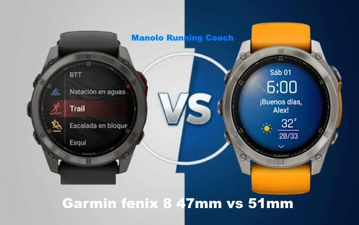 Garmin fēnix 8 AMOLED 47mm vs 51mm: ¿Cuál es el Tamaño Perfecto para Ti?