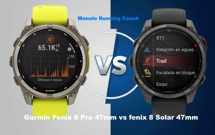 Garmin Fenix 8 Solar 47mm vs Fenix 8 Pro 47mm AMOLED: Autonomía Extrema contra Conectividad Total