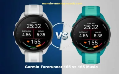 Garmin Forerunner 165 vs 165 Music