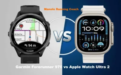 Comparamos Forerunner 970 vs Apple Watch Ultra 2