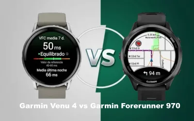 Garmin Venu 4 vs Forerunner 970 : Comparativa Completa para Elegir sin Dudas