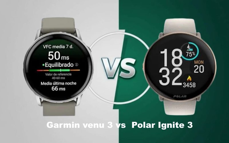 Garmin Venu 4 vs Polar Ignite 3