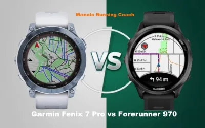 Garmin Fenix 7 Pro vs Forerunner 970: ¿Maestro del Outdoor o Arma del Runner?