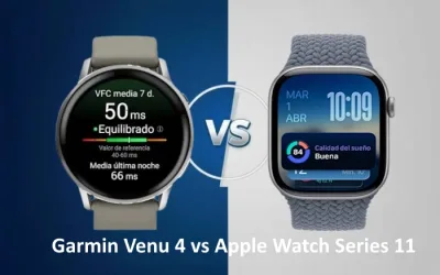 Garmin Venu 4 vs Apple Watch Series 11