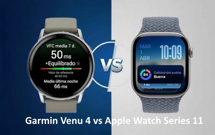 Garmin venu 4 vs Apple Watch Series 11