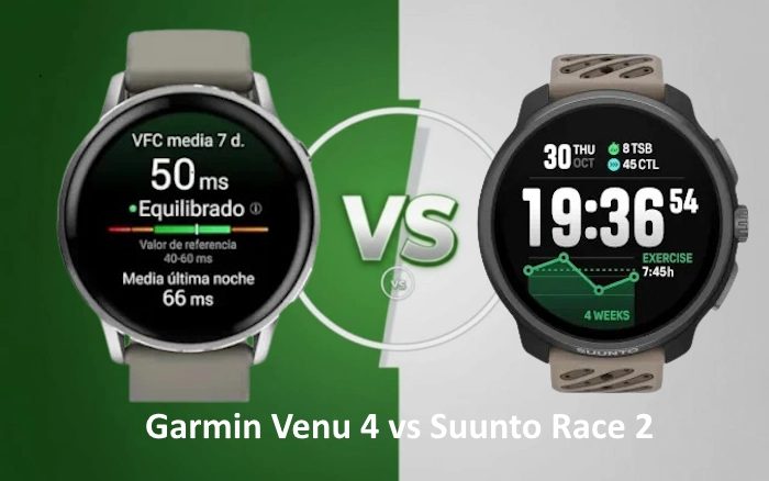 Garmin venu 4 vs Suunto Race 2